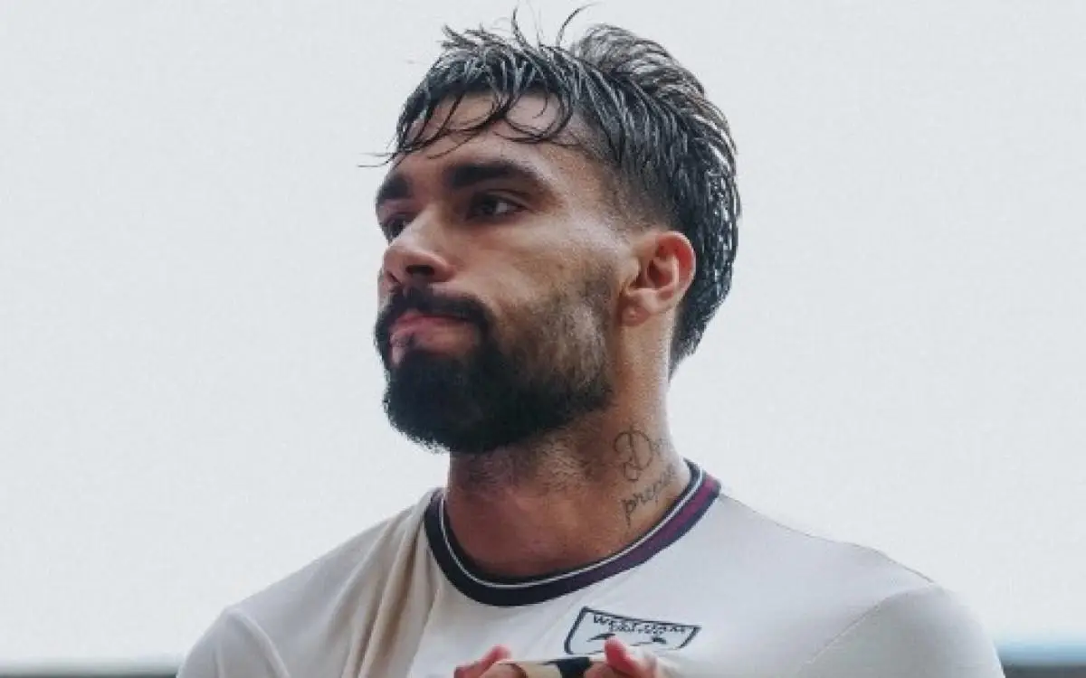 Lucas Paquetá em jogo do West Ham
