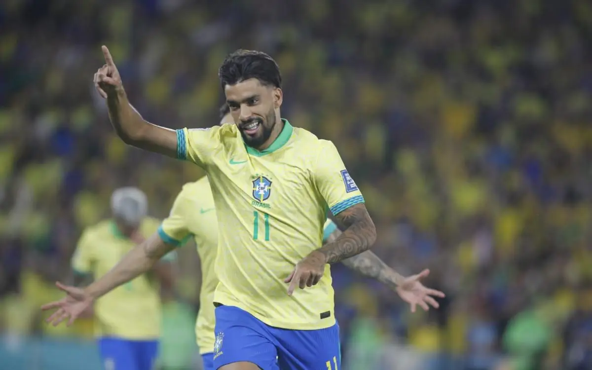 Lucas Paquetá marcou no retorno pela Seleção