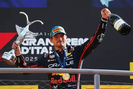 Max Verstappen vence o GP de Monza (Foto: Reprodução/ F1)