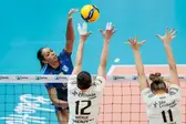 Partida da Superliga (Foto: Hedgard Moraes/Minas Tênis Clube)