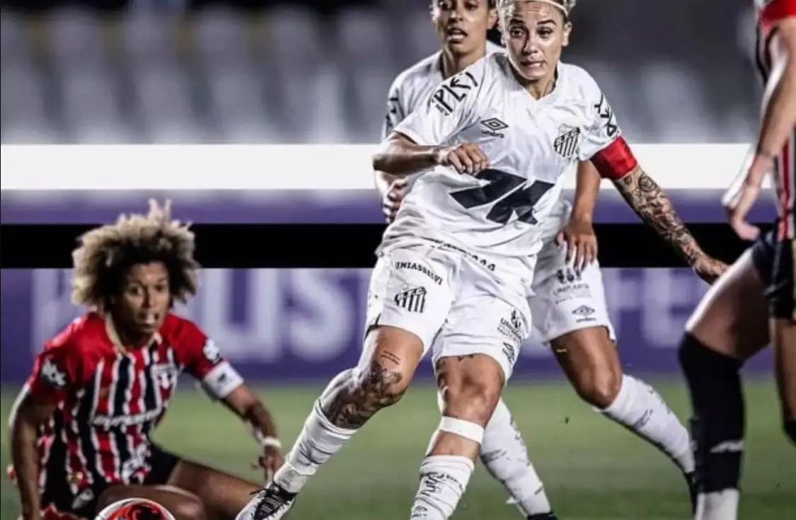 Santos e São Paulo empataram por 2 a 2, na Vila Belmiro, pela oitava rodada do Paulistão Feminino