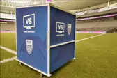 Simulação de cabine para o "desafio de vídeo" (Foto: Divulgação FPF)