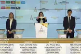 Sorteio aconteceu nesta quinta-feira, no Paraguai (Foto: Reprodução/Conmebol LIbertadores)
