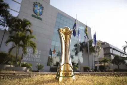 Taça da Série D (Foto: Lucas Figueiredo / CBF)