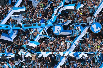 Torcida do Grêmio na Arena (Foto: Eurasia Sport Images)
